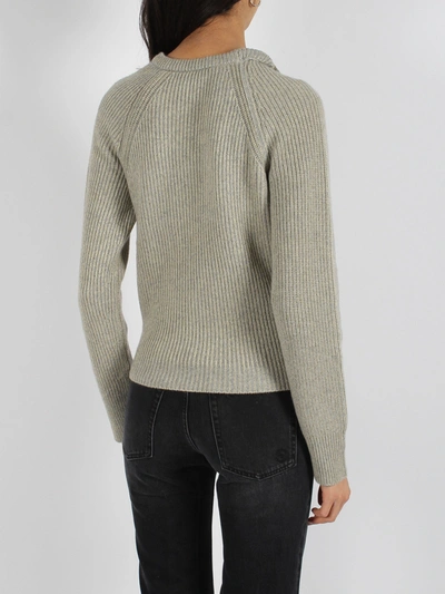 Shop Stella Mccartney Twisted Cut-out Detail Cashmere Sweater