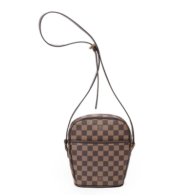 Pre-owned Louis Vuitton Ipanema Pm In Brown