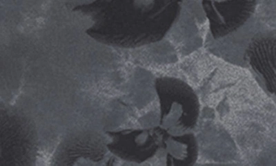 Shop Adidas Originals Floral Print Racerback Dress In Grey Five/ Carbon/ Black