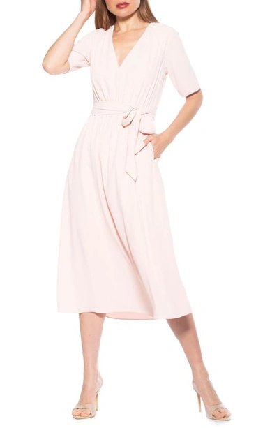 Alexia Admor Larisa Dress In Blush