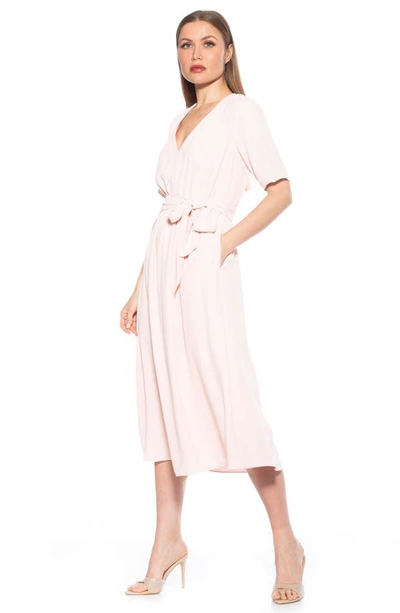 Alexia Admor Larisa Dress In Blush