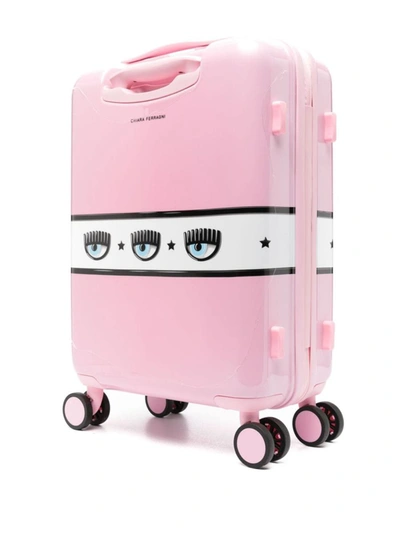 Shop Chiara Ferragni Suitcases In Pink