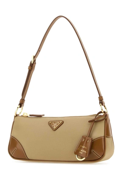 Shop Prada Handbags. In Camel