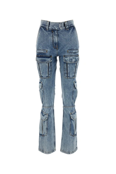 Shop Givenchy Jeans In Lightblue