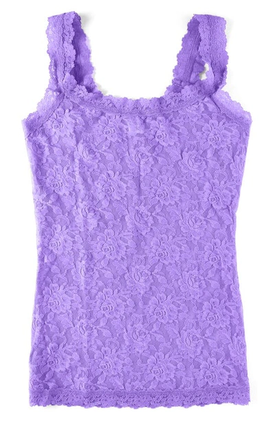 Shop Hanky Panky Lace Camisole In Electric Orchid