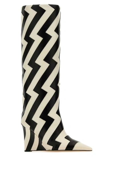 Shop Jimmy Choo Boots In Multicoloured