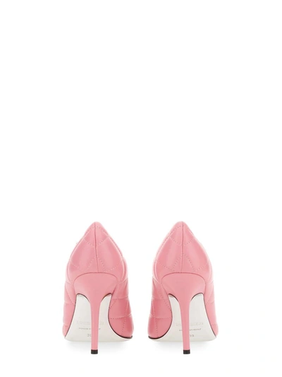 Dsquared2 Dsquared Women Quilted Leather Pumps In Pink
