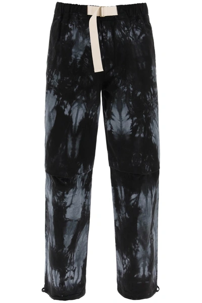 Shop Darkpark Jordan Tie Dye Pants In Grey, Black