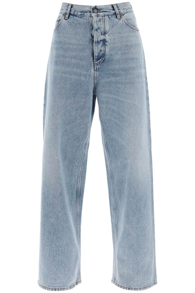 Shop Darkpark 'lady Ray' Flared Jeans In Light Blue