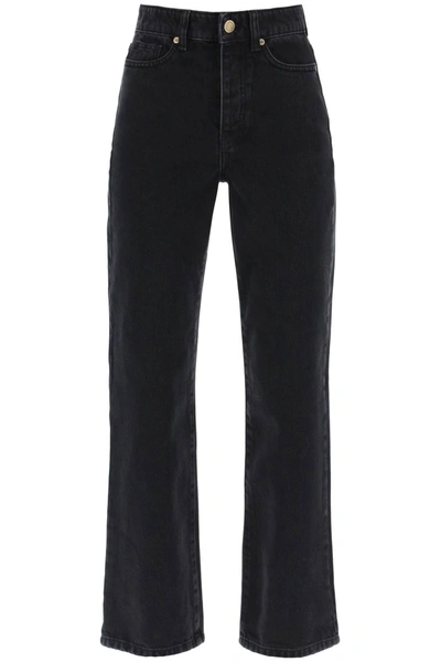 Shop By Malene Birger Milium Jeans In Organic Denim In Black