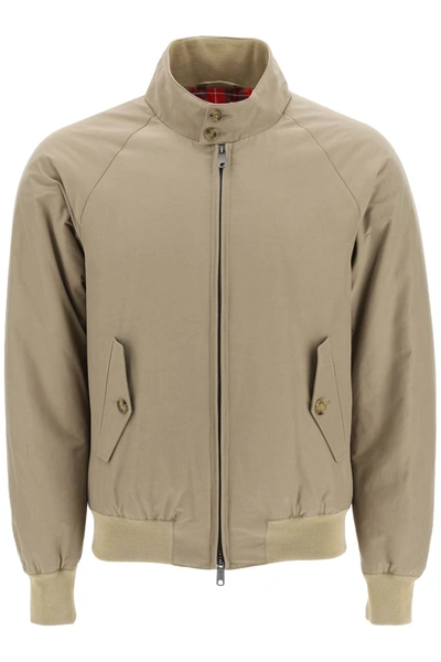 Shop Baracuta G9 Termal Bomber Jacket In Beige