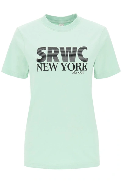 Shop Sporty And Rich Srwc 94 T Shirt In Green
