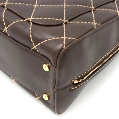 Pre-owned Chanel - Brown Leather Shopper Bag ()