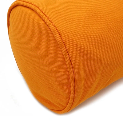 Shop Hermes Hermès Marin Orange Canvas Shoulder Bag ()