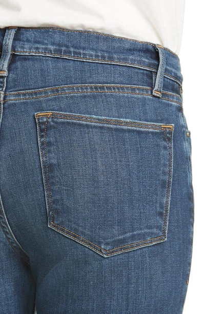 Frame Le Sylvie Slender Straight-leg Jeans In Dublin