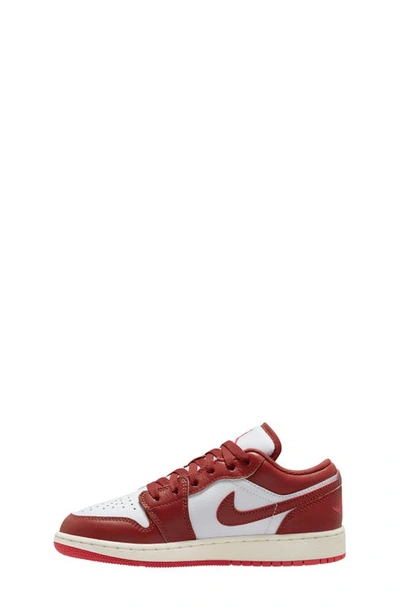 Shop Jordan Air  1 Low Se Basketball Sneaker In White/ Red/ Lobster/ Sail