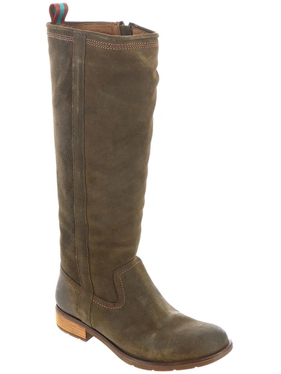 Shop Söfft Bluma Womens Suede Tall Knee-high Boots In Grey