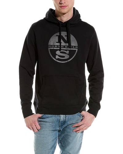 Shop North Sails Hooded Sweatshirt In Black