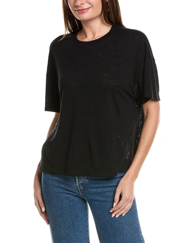 Shop Electric & Rose Monica Regular Fit T-shirt In Black