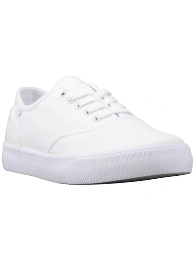 Shop Lugz Lear Mens Canvas Low Top Casual And Fashion Sneakers In White