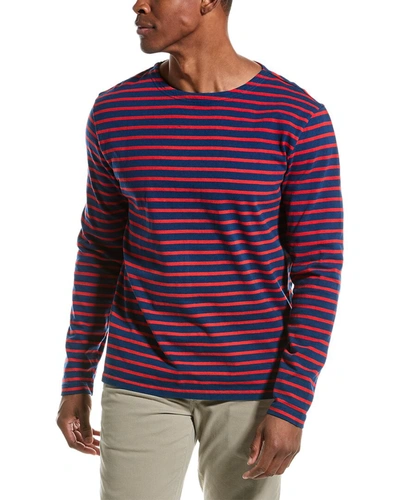 Shop Alex Mill Deck Stripe T-shirt In Blue