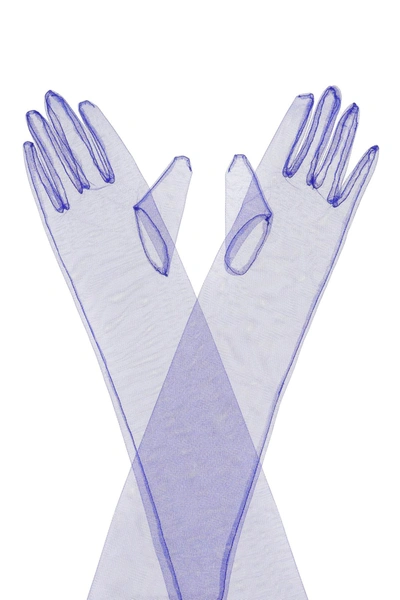 Shop 19:13 Dresscode Long Sheer Tulle Gloves