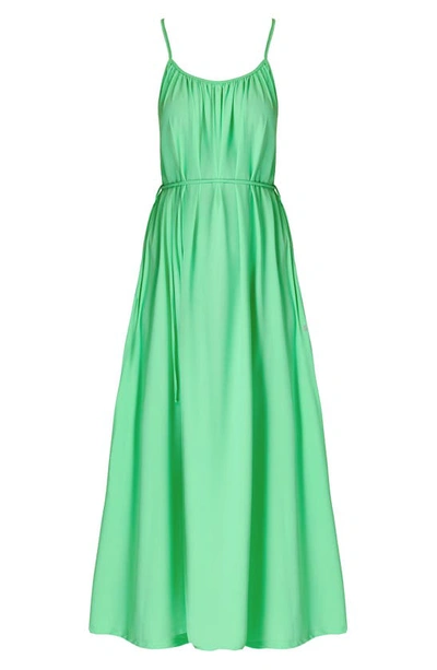 Shop Sweaty Betty Explorer Strappy Dress In Radiate Green