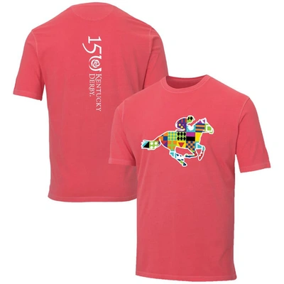 Shop Ahead Red Kentucky Derby 150 Jockey Silks T-shirt