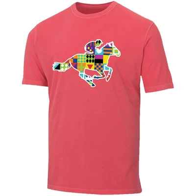 Shop Ahead Red Kentucky Derby 150 Jockey Silks T-shirt
