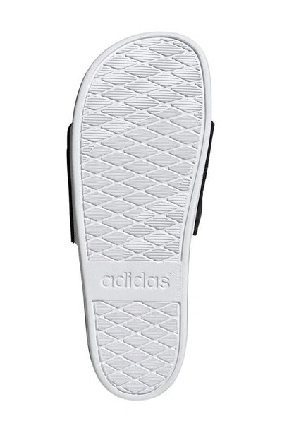 Shop Adidas Originals Adilette Comfort Sport Slide In Core Black/ Ftwr White