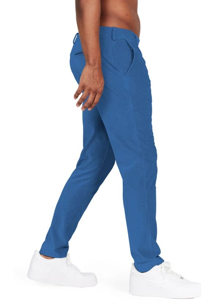 Shop Redvanly Collins Corduory Golf Pants In Bashful Blue