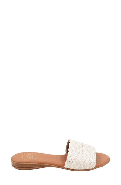 Shop Andre Assous André Assous Nahala Featherweights™ Slide Sandal In White
