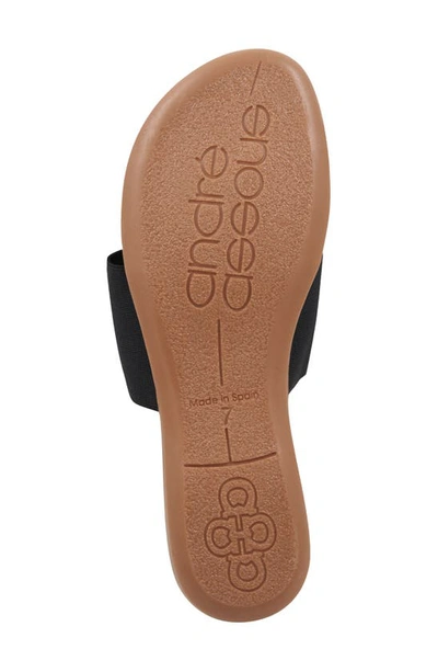 Shop Andre Assous Nara Sandal In Black Patent