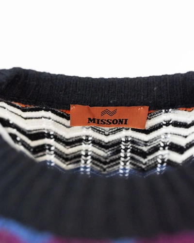 Shop Missoni Sweater In Multicolour