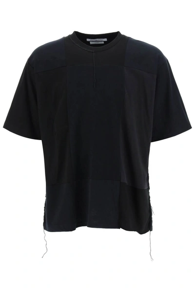 Shop Children Of The Discordance Patchwork T Shirt In Black