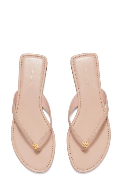 Shop Tory Burch Classic Flip Flop In Shell Pink