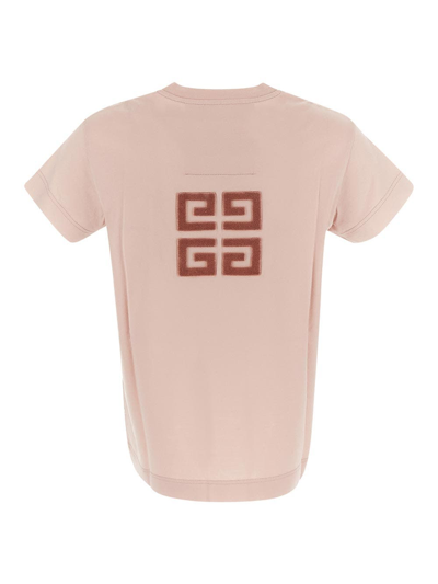 Shop Givenchy Cotton T-shirt In Pink
