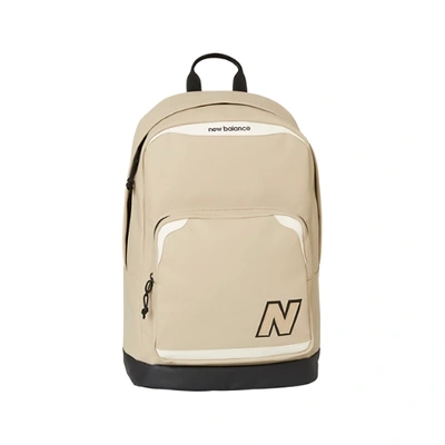 Shop New Balance Unisex Legacy Backpack In Beige