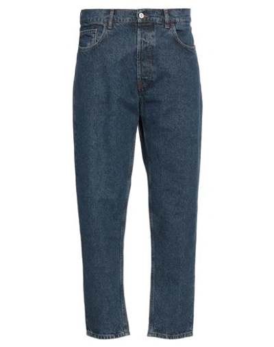 Shop Amish Man Jeans Blue Size 33 Cotton