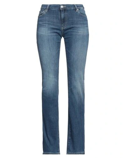 Shop Ag Woman Jeans Blue Size 27 Cotton, Polyester, Elastane