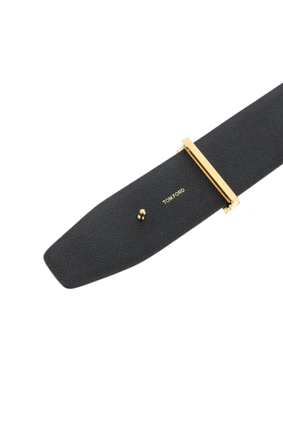 Shop Tom Ford Reversible Belt With T Buckle