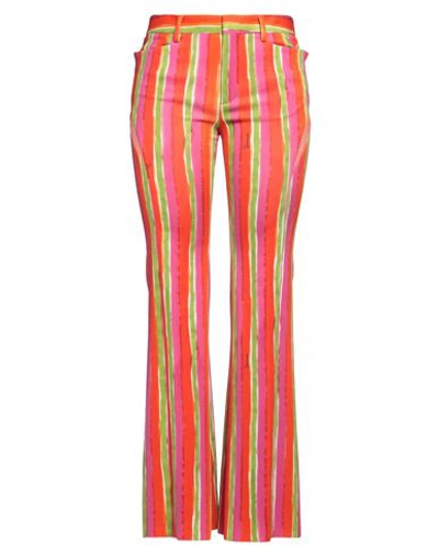 Dsquared2 Woman Pants Red Size 6 Polyester, Elastane In Red