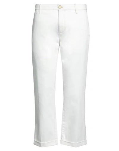 Shop Jeckerson Man Jeans White Size 33 Cotton
