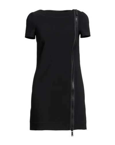 Dsquared2 Woman Mini Dress Black Size 8 Polyester In Black