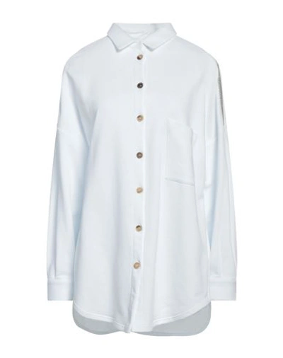 Shop Fabiana Filippi Woman Shirt White Size 12 Cotton