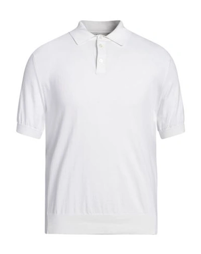 Shop Z Zegna Man Polo Shirt Ivory Size S Cotton In White