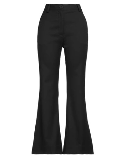 Shop By Malene Birger Woman Pants Black Size 10 Polyester, Viscose, Wool, Elastane