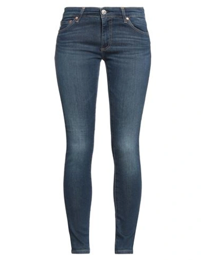 Shop Ag Jeans Woman Jeans Blue Size 27 Cotton, Polyester, Elastane