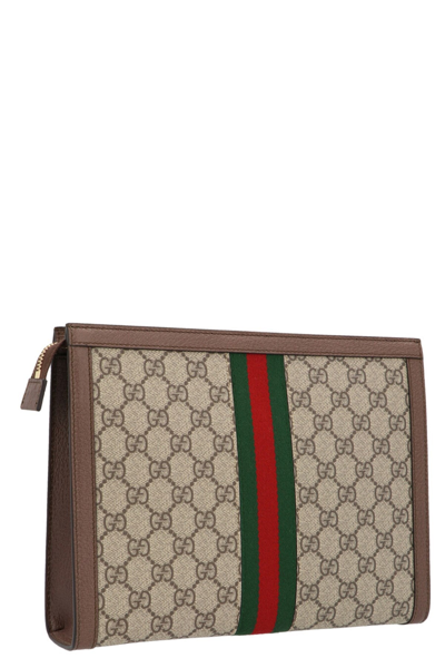 Shop Gucci Women 'ophidia' Clutch In Multicolor