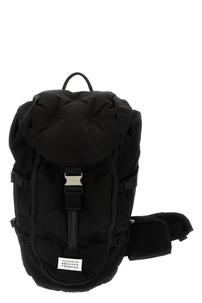 Shop Maison Margiela Men 'glam Slam Sport' Large Backpack In Black
